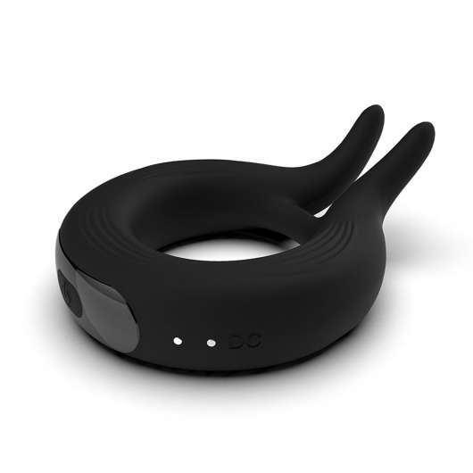Черное эрекционное кольцо Marry Me Rechargeable Vibrating Cockring - Adrien Lastic - в Твери купить с доставкой