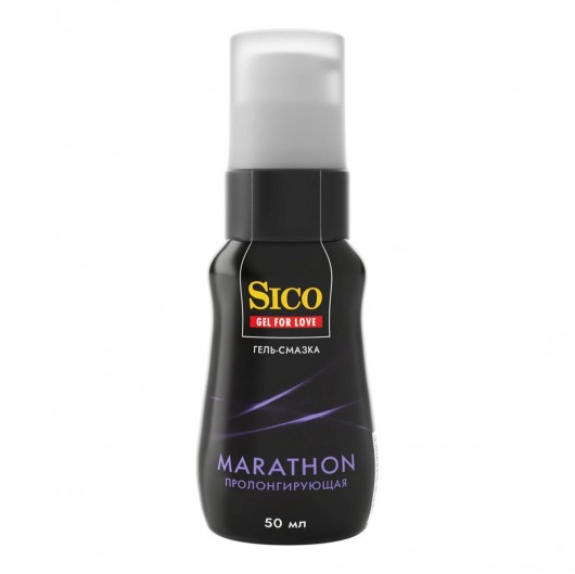 Пролонгирующая гель-смазка Sico Marathon - 50 мл. - Sico - купить с доставкой в Твери