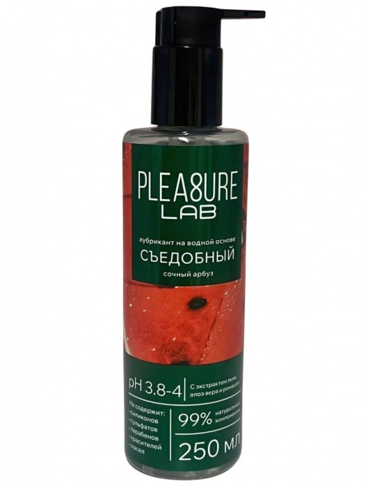 Лубрикант на водной основе Pleasure Lab с ароматом арбуза - 250 мл. - Pleasure Lab - купить с доставкой в Твери