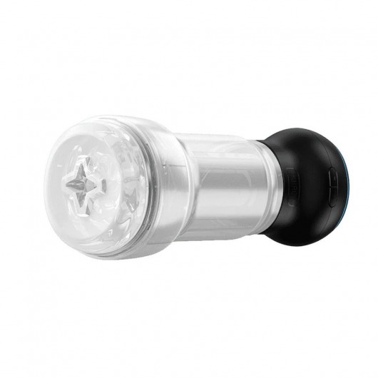 Набор PowerBlow   Feel Pocket Stroker Crystal: мастурбатор и интерактивная насадка - Kiiroo - в Твери купить с доставкой