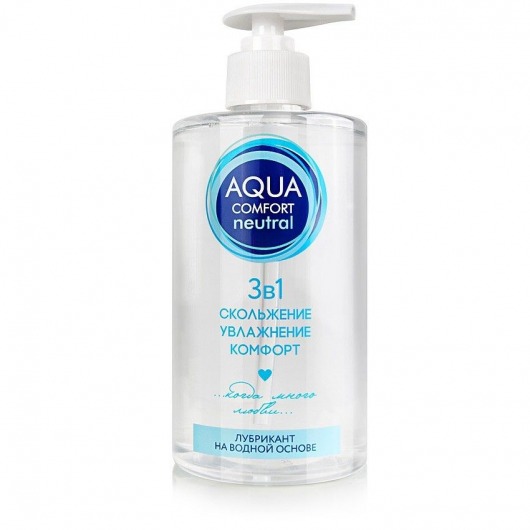 Лубрикант на водной основе Aqua Comfort Neutral - 440 гр. - Биоритм - купить с доставкой в Твери