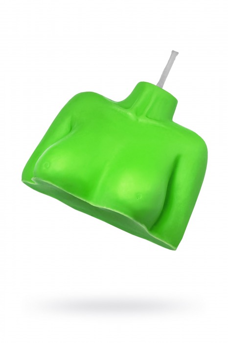 Зеленая сувенирная свеча «Женский силуэт» - Pecado - купить с доставкой в Твери