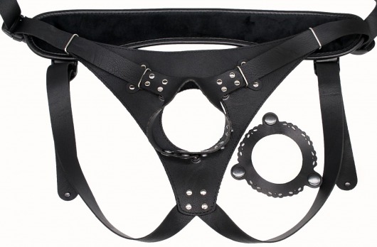 Пояс Hard Brutal для больших насадок - LOVETOY (А-Полимер) - купить с доставкой в Твери