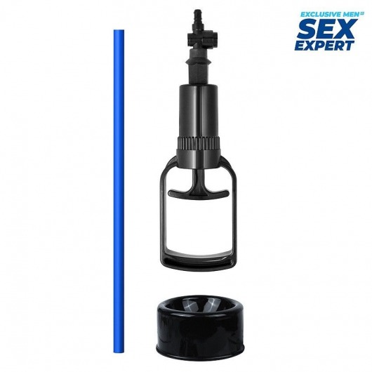 Комплект запасных частей для помпы: ручка, шланг и уплотнительная насадка - Sex Expert - купить с доставкой в Твери