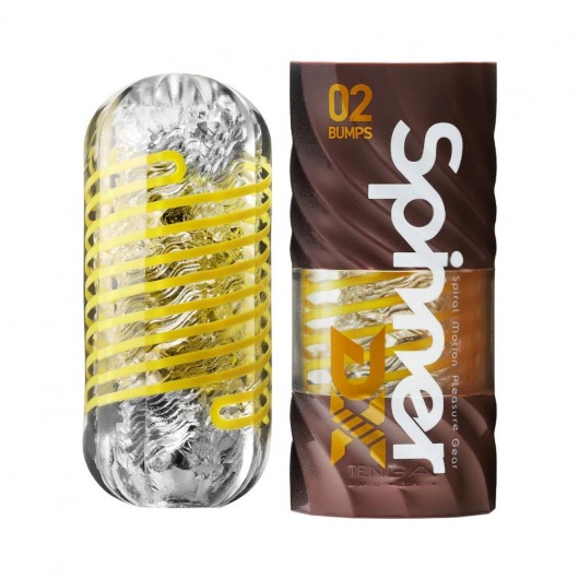 Мастурбатор Tenga Spinner DX 02 Bumps - Tenga - в Твери купить с доставкой