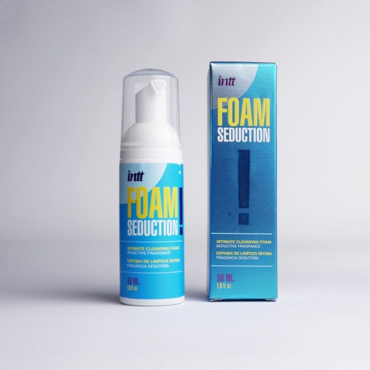 Очищающая пенка для тела Foam Seduction - 50 мл. - INTT - купить с доставкой в Твери