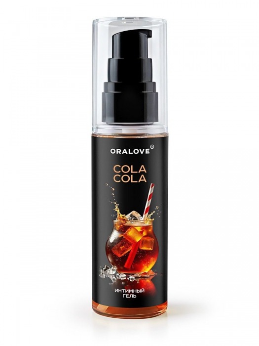 Съедобная смазка на водной основе с ароматом колы - 60 гр. - Биоритм - купить с доставкой в Твери