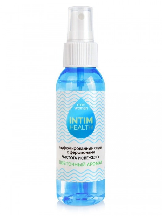 Парфюмированный спрей Intim Health для нижнего белья и тела с цветочным ароматом - 95 мл. -  - Магазин феромонов в Твери
