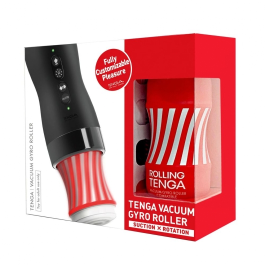 Набор Tenga Vacuum Gyro Roller 3s: мастурбатор и устройство для вращения и создания вакуума - Tenga - в Твери купить с доставкой