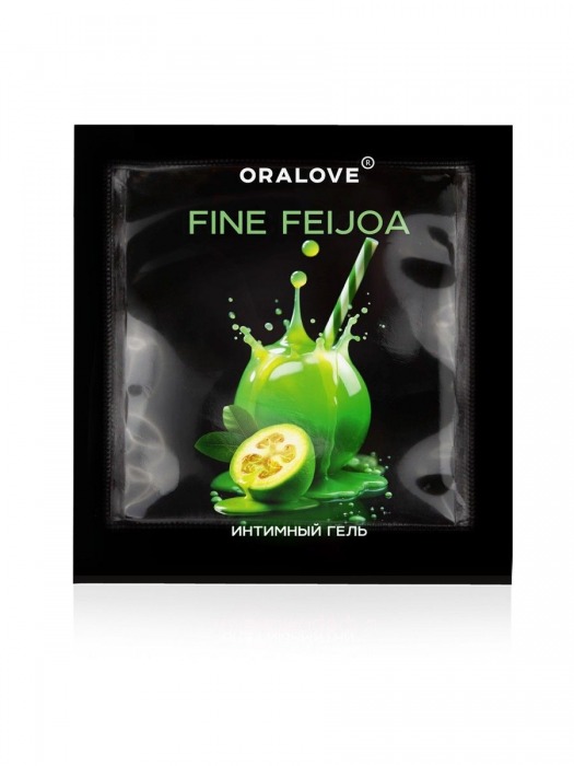 Саше съедобной оральной смазки OraLove с ароматом фейхоа - 3 гр. - Биоритм - купить с доставкой в Твери