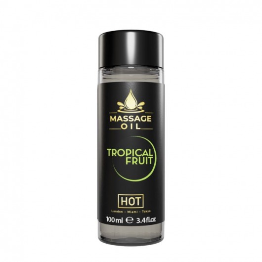 Массажное масло c ароматом тропических фруктов Massage Oil - 100 мл. - HOT - купить с доставкой в Твери