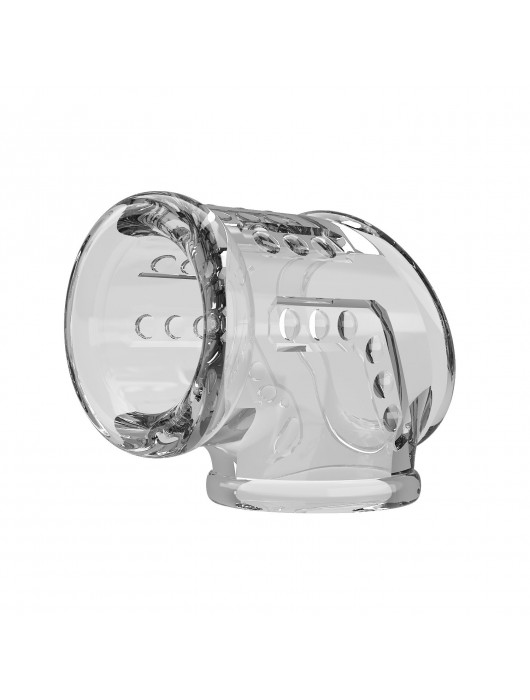 Прозрачная насадка на пенис и мошонку - Baile - в Твери купить с доставкой