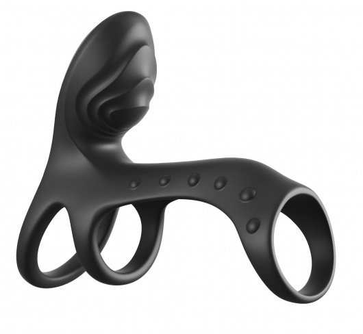 Черная насадка на пенис Ultimate Couples Cage Pro - Pipedream - в Твери купить с доставкой