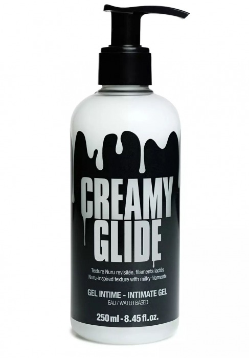 Лубрикант на водной основе Creamy Glide с консистенцией спермы - 250 мл. - Strap-on-me - купить с доставкой в Твери