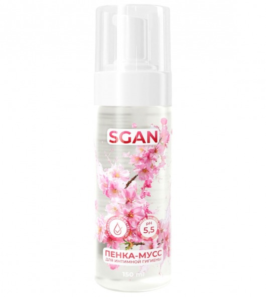 Пенка-мусс для интимной гигиены SGAN с пребиотиками - 150 мл. - SGAN - купить с доставкой в Твери