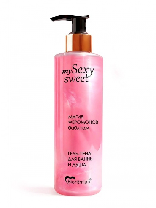 Гель-пена для ванны и душа Sexy Sweet с феромонами и ароматом бабл-гам - 200 мл. -  - Магазин феромонов в Твери