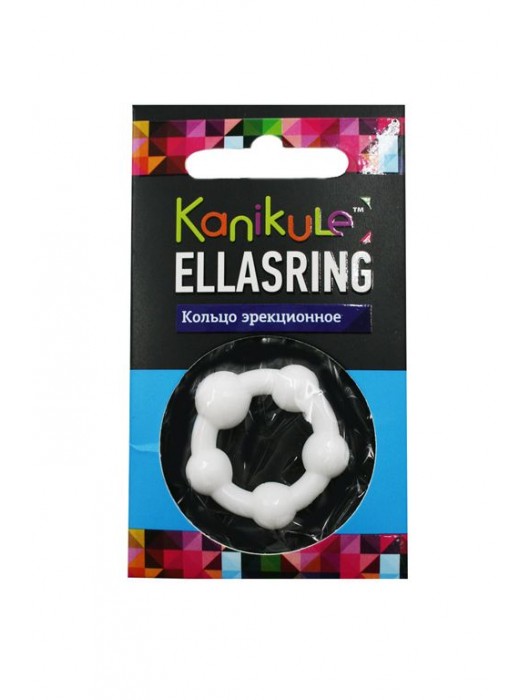 Цветное эрекционное кольцо с шариками Ellasring - Sitabella - в Твери купить с доставкой