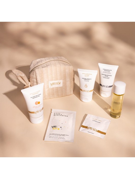 Набор YESforLOV La Trousse Enchantée в бежевой косметичке - YESforLOV - купить с доставкой в Твери