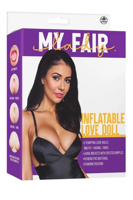 Телесная надувная секс-кукла с 3 любовными отверстиями - NMC - в Твери купить с доставкой