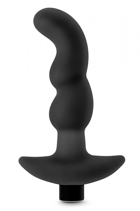 Черный вибромассажер простаты Prostate Massager 03 - 15,2 см. - Blush Novelties - в Твери купить с доставкой