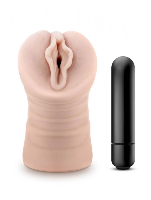 Телесный мастурбатор-вагина Destini - Blush Novelties - в Твери купить с доставкой