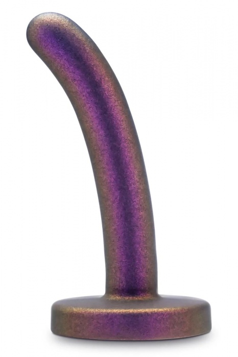 Фиолетовая насадка с гладкой поверхностью Surrender 4.75 Inch Beginner Pegging Dildo - 12 см. - Blush Novelties - купить с доставкой в Твери