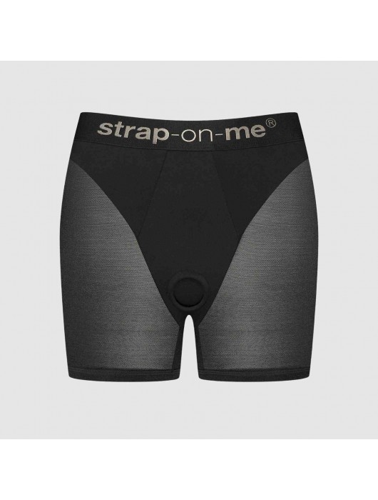 Трусики-шорты для фиксации насадок Strap-on-me Harness Lingerie Halo - size S - Strap-on-me - купить с доставкой в Твери