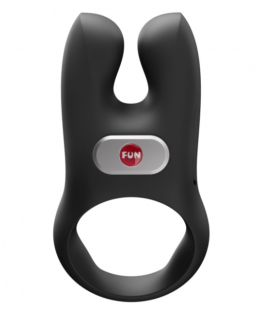 Черное эрекционное виброкольцо Nos - Fun Factory - в Твери купить с доставкой