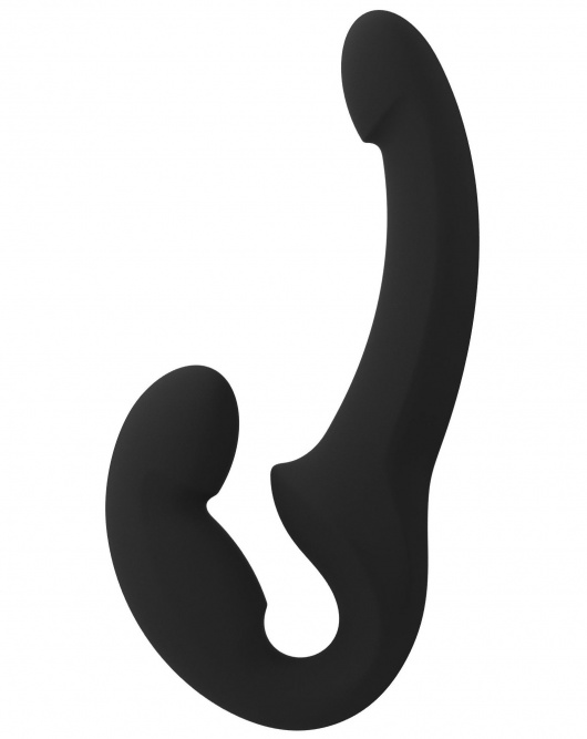 Черный безремневой страпон Share Lite - Fun Factory - купить с доставкой в Твери