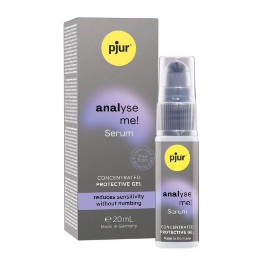 Расслабляющая анальная сыворотка pjur Analyse Me Serum - 20 мл. - Pjur - купить с доставкой в Твери