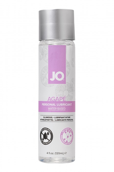 Женский лубрикант на водной основе JO AGAPE LUBRICANT ORIGINAL - 120 мл. - System JO - купить с доставкой в Твери