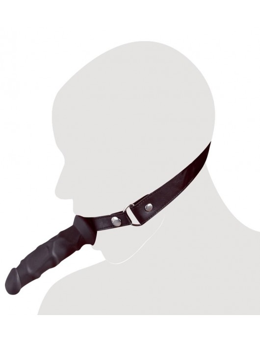 Кляп с наружным фаллоимитатором Knebel mit Dildo - Orion - купить с доставкой в Твери