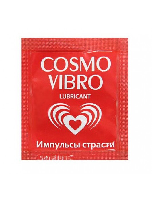 Пробник женского стимулирующего лубриканта на силиконовой основе Cosmo Vibro - 3 гр. - Биоритм - купить с доставкой в Твери