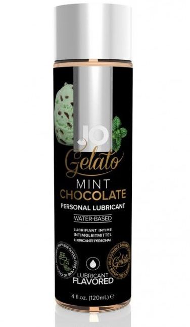 Лубрикант с ароматом мятного шоколада JO GELATO MINT CHOCOLATE - 120 мл. - System JO - купить с доставкой в Твери