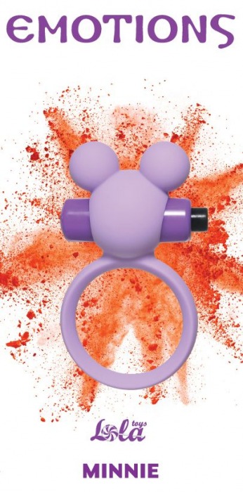 Сиреневое эрекционное виброколечко Emotions Minnie - Lola Games - в Твери купить с доставкой