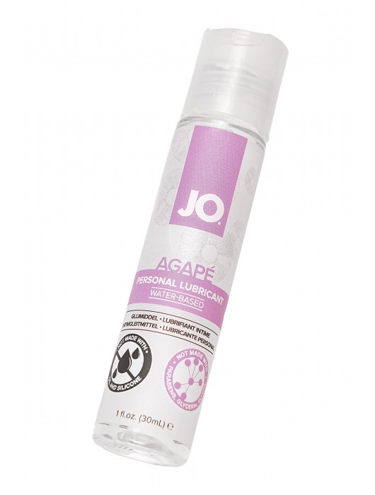Лубрикант на водной основе для женщин JO AGAPE ORIGINAL - 30 мл. - System JO - купить с доставкой в Твери
