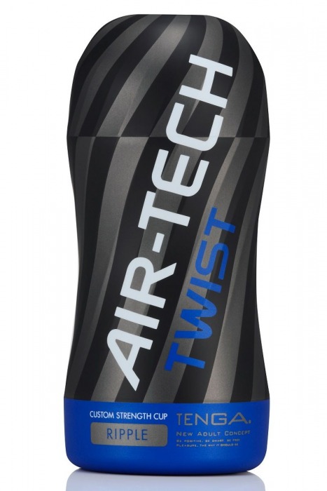 Мастурбатор с регулируемой плотностью обхвата Custom Strength CUP Twist Ripple - Tenga - в Твери купить с доставкой