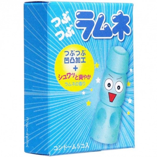 Презервативы Sagami Xtreme Lemonade с ароматом лимонада - 5 шт. - Sagami - купить с доставкой в Твери