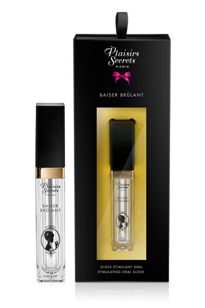 Стимулирующий блеск для губ Baiser Brulant Gloss Plaisirs Secrets - 7 мл. - Plaisir Secret - купить с доставкой в Твери