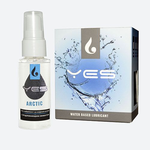 Интимный гель-лубрикант Yes Arctic с продлевающим эффектом - 30 мл. - Sitabella - купить с доставкой в Твери
