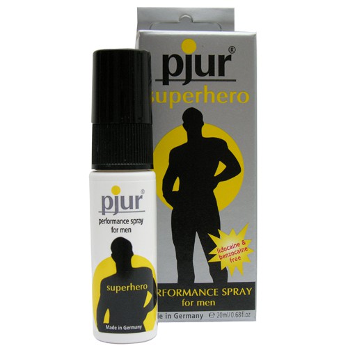 Пролонгирующий мужской спрей pjur SUPERHERO spray - 20 мл. - Pjur - купить с доставкой в Твери
