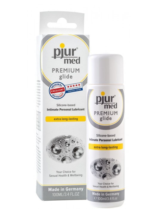 Гипоаллергенный силиконовый лубрикант pjur MED Premium glide - 100 мл. - Pjur - купить с доставкой в Твери
