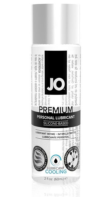 Охлаждающий лубрикант на силиконовой основе JO Personal Premium Lubricant Cooling - 60 мл. - System JO - купить с доставкой в Твери