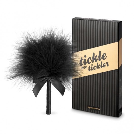 Пуховка для эротических игр Tickle Me Tickler - Bijoux Indiscrets - купить с доставкой в Твери