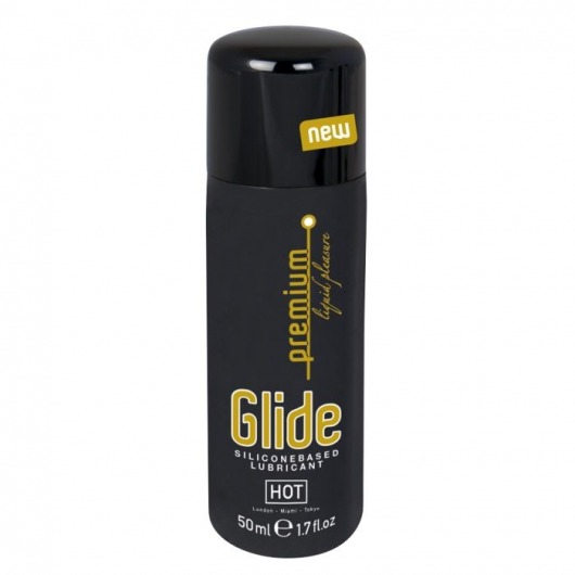 Интимный гель на силиконовой основе Premium Glide - 50 мл. - HOT - купить с доставкой в Твери