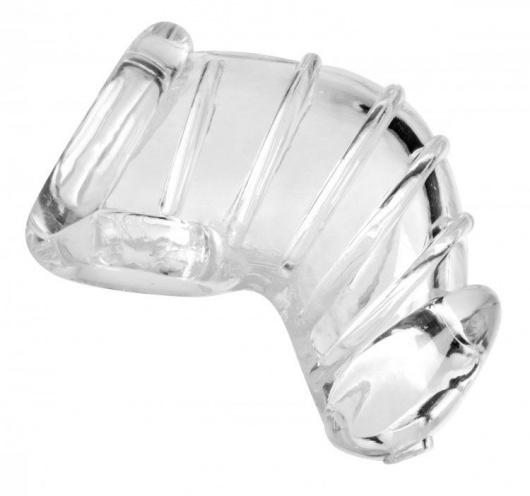 Насадка для ограничения эрекции Detained Soft Body Chastity Cage - XR Brands - купить с доставкой в Твери