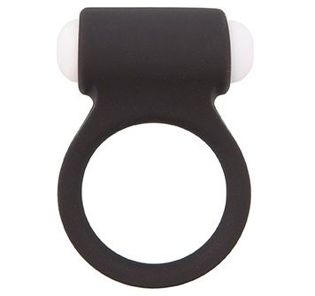 Чёрное эрекционное виброкольцо LIT-UP SILICONE STIMU RING 3 BLACK - Dream Toys - в Твери купить с доставкой