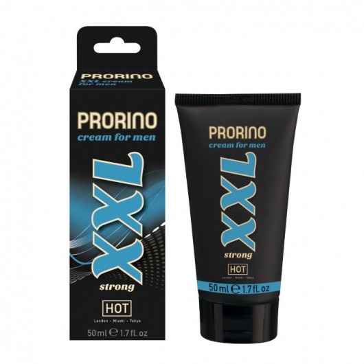 Интимный крем для мужчин Prorino XXL - 50 мл. - Ero - купить с доставкой в Твери