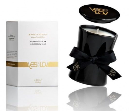 Массажная свеча Titillating Massage Candle - 120 мл. - YESforLOV - купить с доставкой в Твери