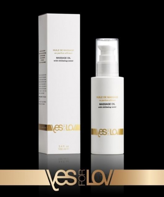 Массажное масло TITILLATING MASSAGE OIL - 100 мл. - YESforLOV - купить с доставкой в Твери